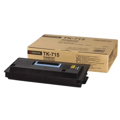Kyocera, Kyocera K715 Toner bk - Kyocera TK-715 für z.B. Kyocera KM 3050, Kyocera KM 4050, Kyocera KM 5050