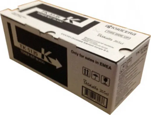 Kyocera, Kyocera K5135K Toner bk - Kyocera TK-5135K für z.B. Kyocera TASKAlfa 260, Kyocera TASKAlfa 265 ci, Kyocera TASKAlfa 266 ci