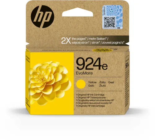 HP, HP H924ey Druckerpatronen XL y - HP No. 924e y, 4K0U9NE für z.B. HP OfficeJet Pro 8120 e, HP OfficeJet Pro 8120, HP OfficeJet Pro 8122 e