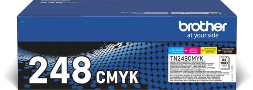 Brother, Brother B248 Toner (bk, c, m, y) - Brother TN248VAL für z.B. Brother HLL 3215 CW, Brother MFCL 8390 CDW, Brother MFCL 3740 CDW