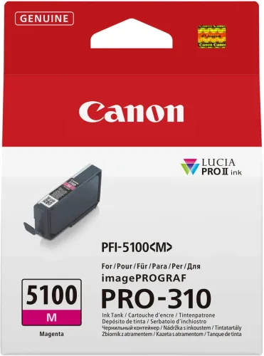 Canon, Canon C5100M Druckerpatronen magenta - Canon PFI-5100M für z.B. Canon imagePROGRAF PRO -310