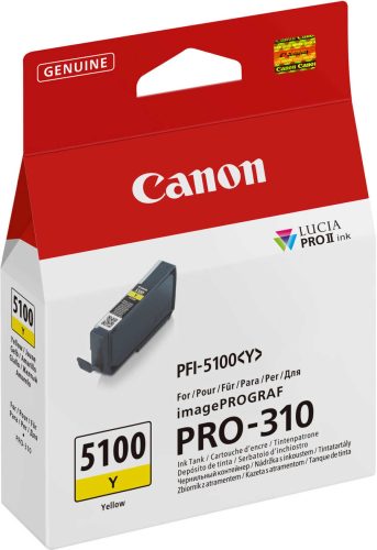 Canon, CANON Tintenpatrone yellow PFI-5100Y iPF PRO-310 14ml