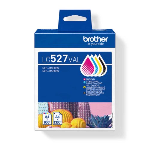 Brother, BROTHER Valuepack Tinte CMYBK LC-527VAL MFC-J4350DW 900/1300 Seiten
