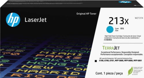 HP H213X Toner XL bk - HP No. 213X, W2130X für z.B. HP Color LaserJet Enterprise 5700, HP Color LaserJet Enterprise 5700 dn