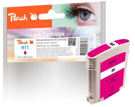 Peach, Peach HP 11 m Druckerpatrone ma ersetzt HP No. 11 m, C4837A für z.B. HP OfficeJet 9120, HP Business InkJet 1000, HP Business InkJet 1100, HP CP 1700