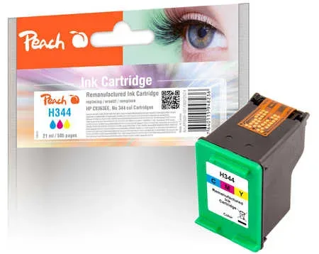 Peach, Peach HP 344 Druckkopf XL col ersetzt HP No. 344, C9363EE für z.B. HP DeskJet 460, HP DeskJet 460 C, HP DeskJet 460 CB, HP DeskJet 460 WBT, HP PSC 1600