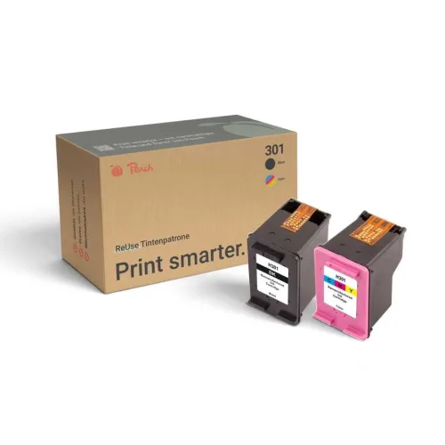Peach, Peach Tintenpatrone "HP Nr. 301 BK, Color"