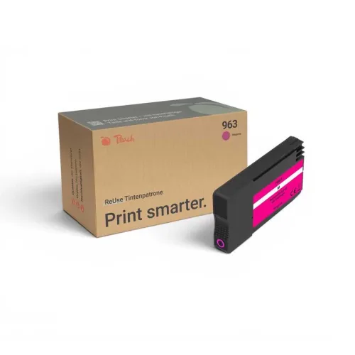 Peach, Peach HP 963 M Druckerpatrone ma ersetzt HP No. 963 M, 3JA24AE für z.B. HP OfficeJet Pro 9010, HP OfficeJet Pro 9012, HP OfficeJet Pro 9013