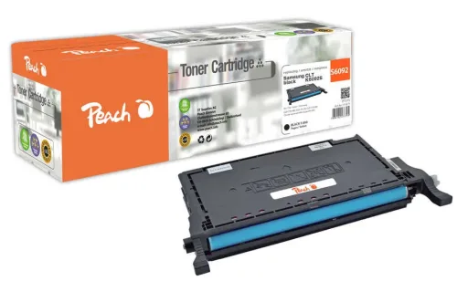 Peach, Peach S609 Toner bk ersetzt Samsung CLT-K6092S/ELS, SU216A für z.B. Samsung CLP -770 ND, Samsung CLP -775 ND, Samsung CLP -775 N