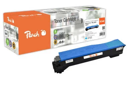 Peach, Peach K540 C Toner cy ersetzt Kyocera TK-540C für z.B. Kyocera FSC 5100 DN