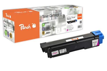 Peach, Peach K590 M Toner ma ersetzt Kyocera TK-590M für z.B. Kyocera ECOSYS M 6026 cdn, Kyocera ECOSYS M 6026 cidn, Kyocera ECOSYS M 6526 cdn