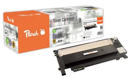 Peach, Peach S404 Toner bk ersetzt Samsung CLT-K404S, SU100A für z.B. Samsung Xpress C 430, Samsung Xpress C 480 FN, Samsung Xpress SLC 430