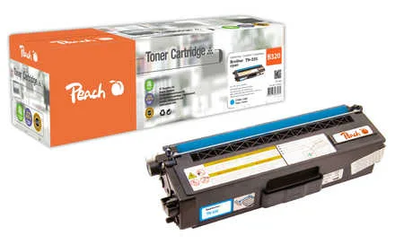 Peach, Peach B320 C Toner cy ersetzt Brother TN-320C für z.B. Brother DCP -9055 CDN, Brother DCP -9270 CDN, Brother HL -4100, Brother HL -4140 CN