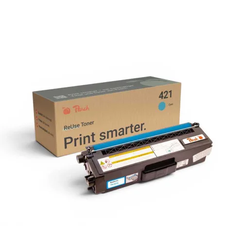 Peach B421 C Toner cy ersetzt Brother TN-421C für z.B. Brother DCPL 8410 CDW, Brother MFCL 8690 CDW, Brother DCPL 8410 CDN, Brother HLL 8260 CDW