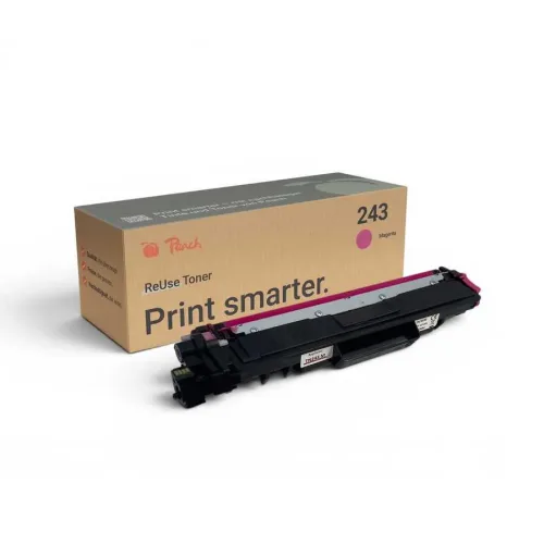 Peach, Peach B243 M Toner ma ersetzt Brother TN-243M für z.B. Brother DCPL 3550 CDW, Brother MFCL 3730 CDN, Brother MFCL 3750 CDW, Brother DCPL 3510 CDW