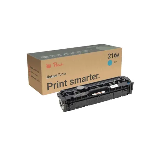 Peach, Peach - Toner HP No. 216A Cyan, Schwarz, One Size
