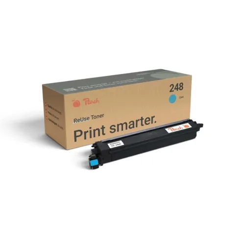 Peach, Peach B248 C Toner cy ersetzt Brother TN-248C für z.B. Brother HLL 3215 CW, Brother MFCL 8390 CDW, Brother MFCL 3740 CDW, Brother DCPL 3520 CDW