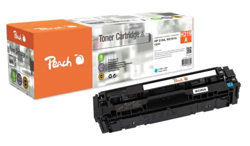 Peach, Peach HP 219 A Toner cy ersetzt HP No. 219A, W2191A für z.B. HP Color LaserJet Pro MFP 3302 sdw, HP Color LaserJet Pro 3202 dw