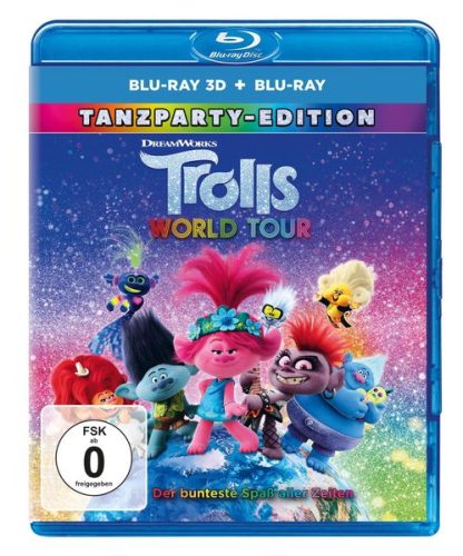 undefined, Trolls World Tour (3D) - Blu-ray (DE)