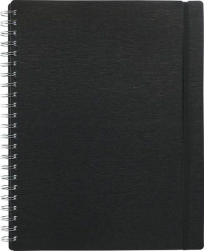 Kolma, KOLMA Notizbuch LineaVerde A4 06.520.06 kariert, 70g/m2 schwarz