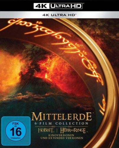 undefined, Herr der Ringe/Hobbit Mittelerde 6 Film Collection (DE)