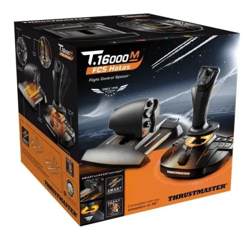 THRUSTMASTER, Thrustmaster Joystick "T.16000M FCS Hotas + Dual Throttle"