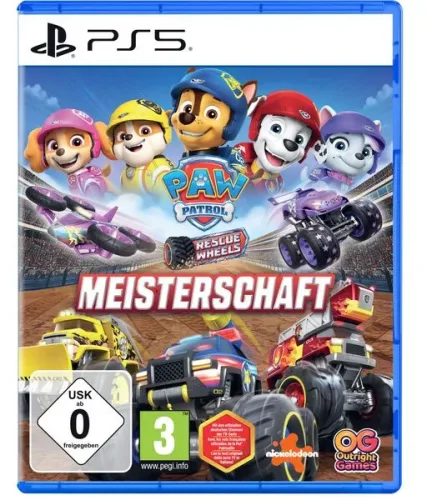 Outright Games, Outright Games Spielesoftware "PAW Patrol Rescue Wheels: Meisterschaft" PlayStation 5