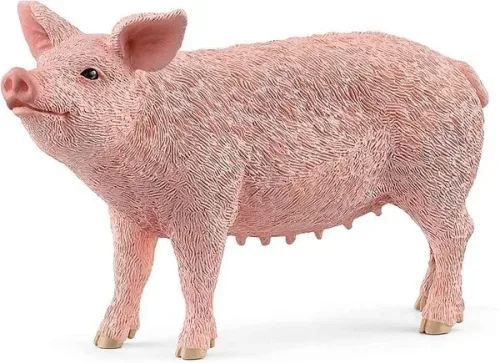 Schleich, Schleich - 13933 Schwein, Multicolor