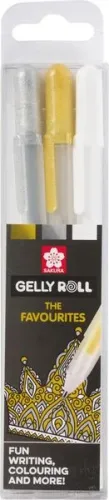 Sakura, Sakura -  Gelly Roll 0.5mm  3 Stück, Multicolor