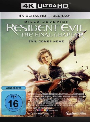 undefined, Resident Evil - The Final Chapter - BR + 4K (DE)