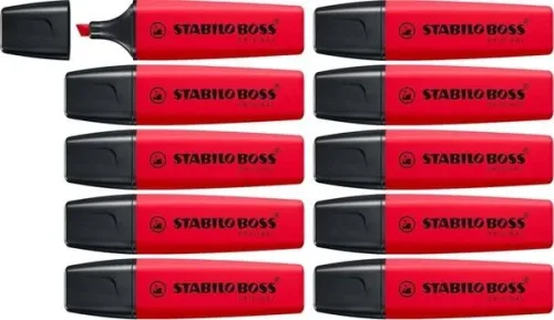 STABILO, STABILO - Textmarker, Rot