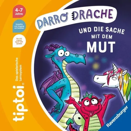 undefined, tiptoi Lernbuch Darro Drache und die Sache mit dem Mut