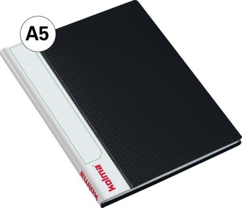 Kolma, KOLMA Sichtbuch Selection A5 03.732.06 schwarz, 20 Tasche, recycling
