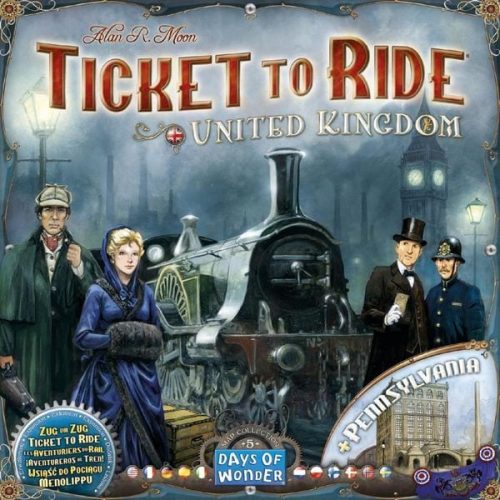 Asmodee, Ticket to Ride - Vereintes Königreich, Brettspiel