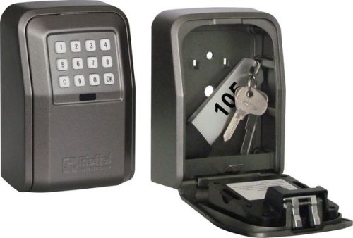 RIEFFEL, RIEFFEL SWITZERLAND Schl&uuml;sseldepot 10.5x14.5x55cm KSBELOXLAPP mit Elektronikschloss, App