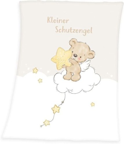 Baby Best, Babydecke Microfaserflausch Kleiner Schutzengel 75x100 cm