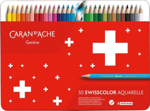 Caran d'Ache, CARAN D'ACHE Farbstifte Swisscolor 1285.73 ass. 30 St&uuml;ck