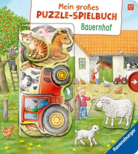 Ravensburger, Mein großes Puzzle-Spielbuch Bauernhof