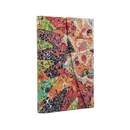 undefined, PAPERBLANKS Agenda Gaudis Sonne Mini 26/27 DD1724-1 1W/2S 18M DE HOR HC 9.5x14cm