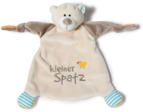 Nici, Nici My First Schmusetuch Bär kleiner Spatz 40041 - beige