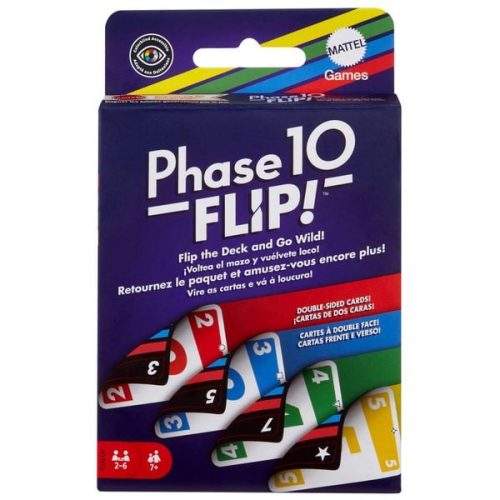 Mattel Games - Phase 10 Flip, Multicolor