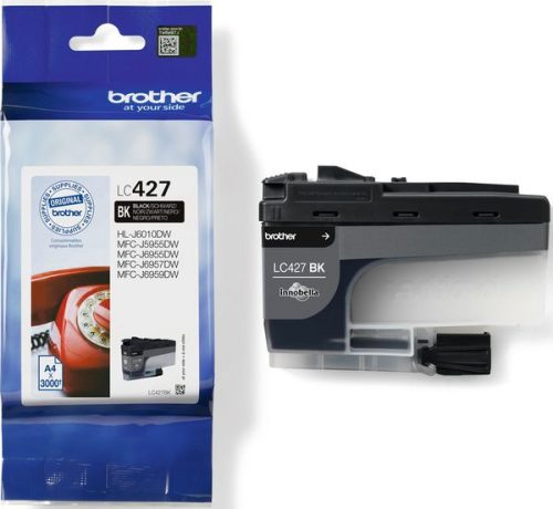 Brother, BROTHER Tintenpatrone schwarz LC-427BK MFC-J5955 3000 Seiten