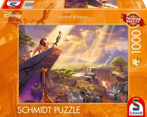 Schmidt - Disney König der Löwen 1000 Teile, Multicolor