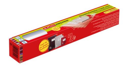 Herlitz, Buchhülle easy.cover 5er Pack, Schutzhülle