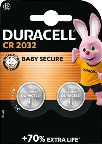 DURACELL, DURACELL Knopfbatterie Specialty DL2032 B2 CR2032, 3V 2 St&uuml;ck
