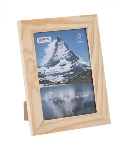 GLOREX, Glorex Bilderrahmen mit Glas | 15 × 19.5 cm