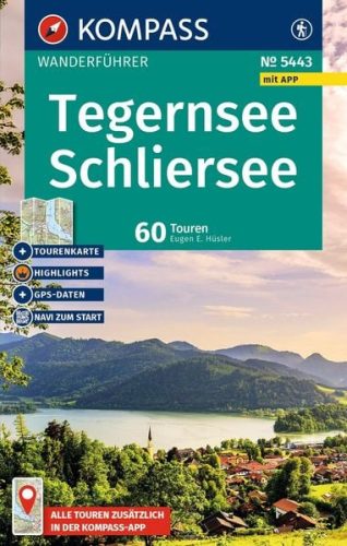 Kompass Verlag, Kompass Verlag Tegernsee, Schliersee 5443 Wanderführer