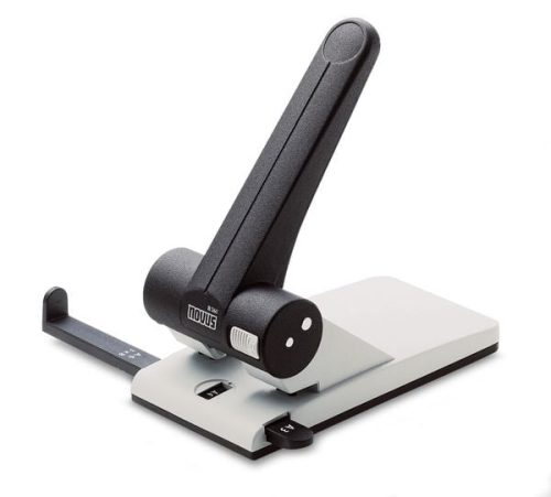 NOVUS, Novus Registraturlocher 025-0266 65 Bl. (80 g/m²) Lichtgrau, Tief-Schwarz 1 St.