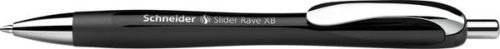 Schneider, SCHNEIDER Kugelschreiber Slider Rave XB 132511 schwarz, nachf&uuml;llbar 0.7mm
