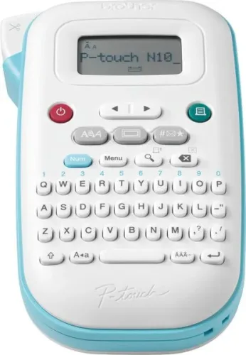 PTOUCH, PTOUCH Beschriftungsger&auml;t PT-N10 weiss/blau